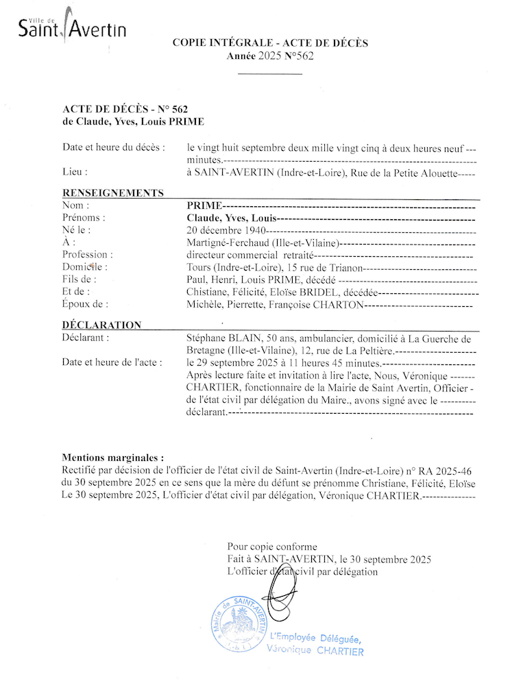 2025 09 28 Deces C Prime
